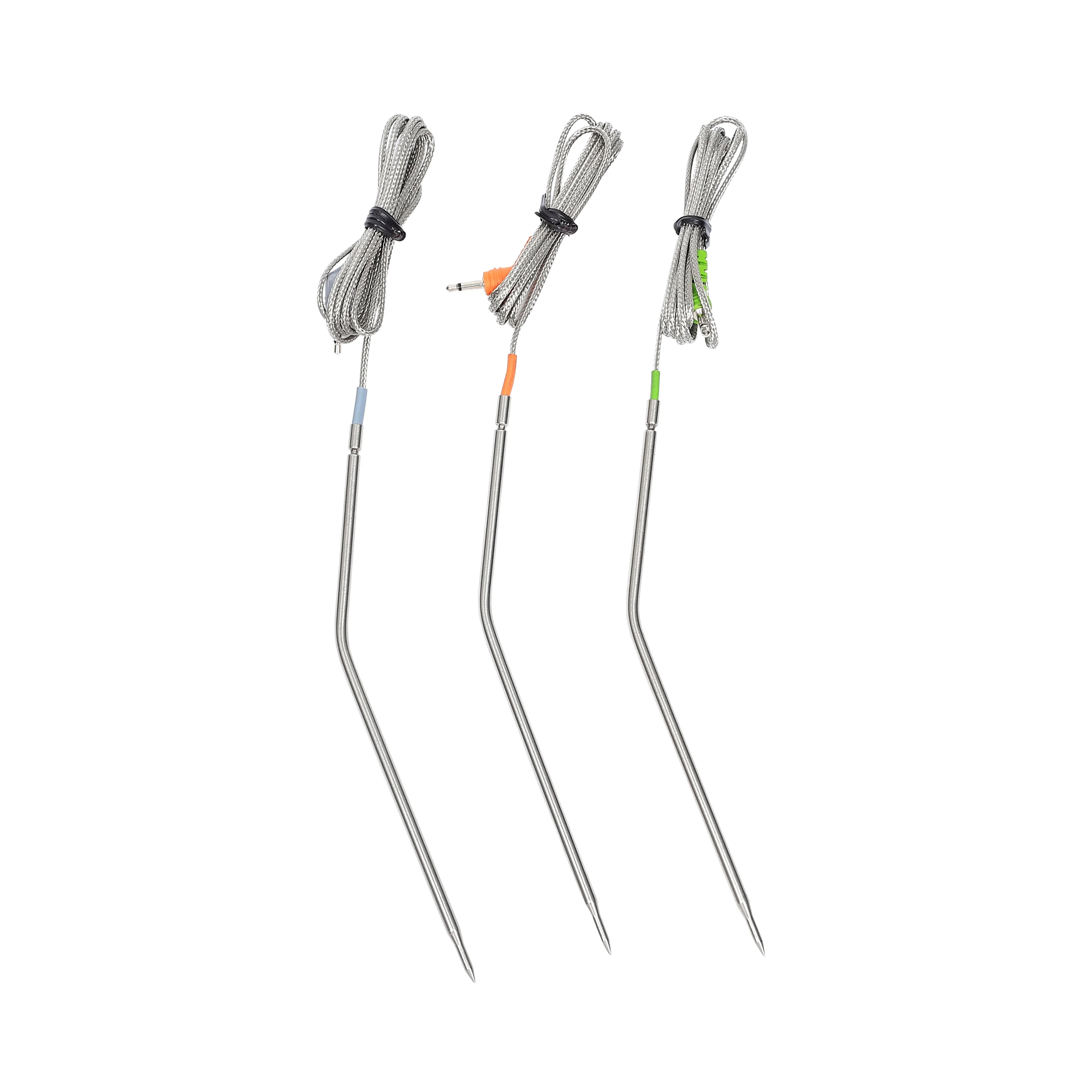 Needle Probe with 2.5mm 3.5mm NTC Temperature Sensor  Jack Plug for Cooking BBQ Grill Oven Smoker