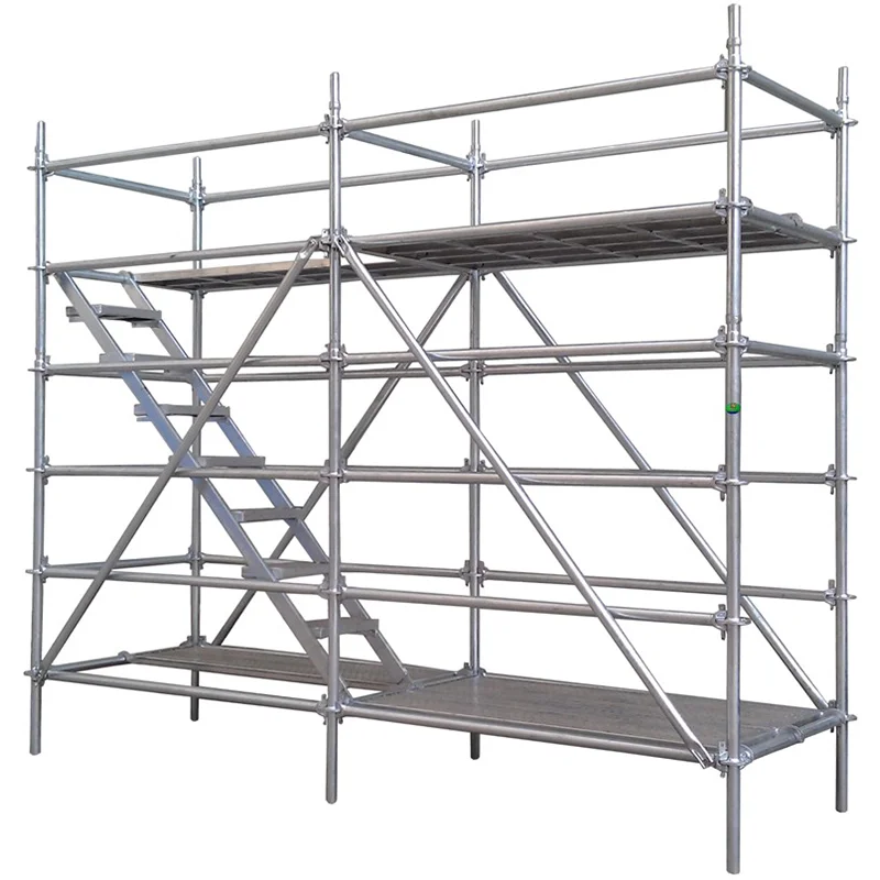 metal allround ringlock construction frame aluminum mobile galvanized cuplock scaffolding for building for sale