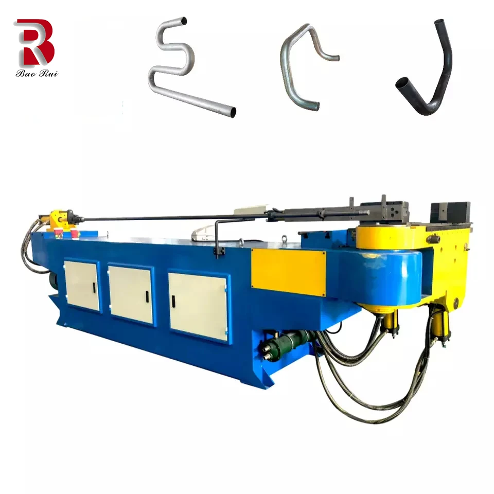 DW100NC manual pipe and tube bending metal pvc conduit bending machine