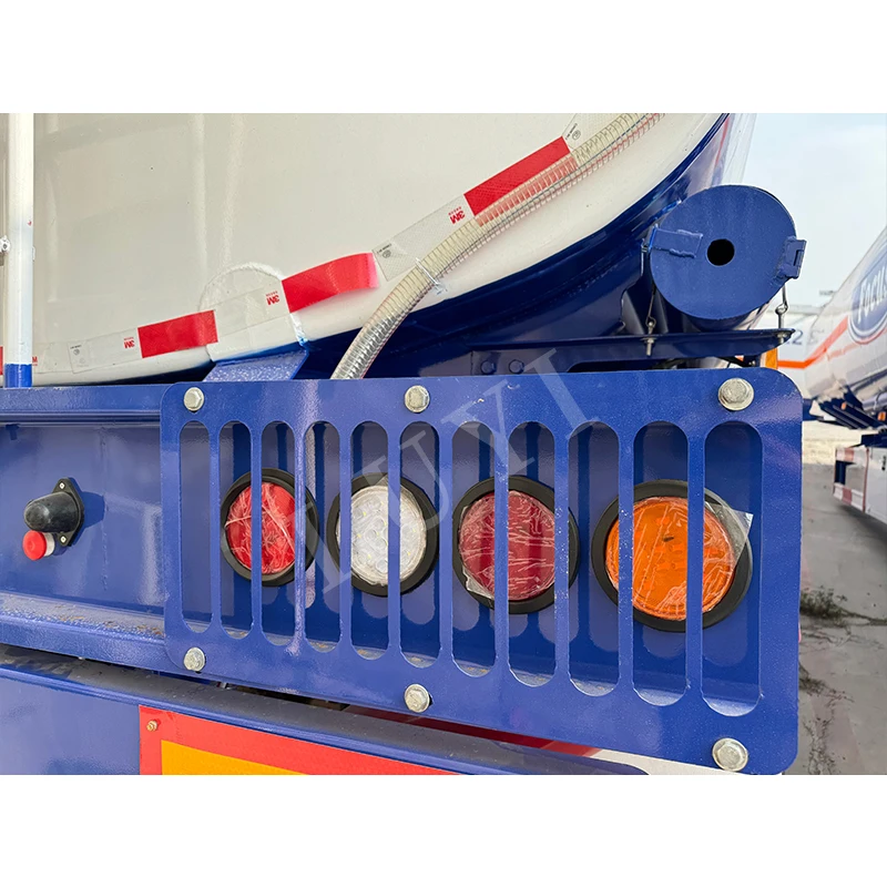 Low Price 3 Axles Stainless steel aluminum alloy carbon steel oil tank 5 cabin fuel transport semi-trailer