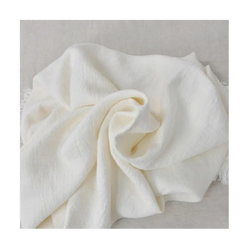  High quality durable using various sofa throw linen cotton blanket with