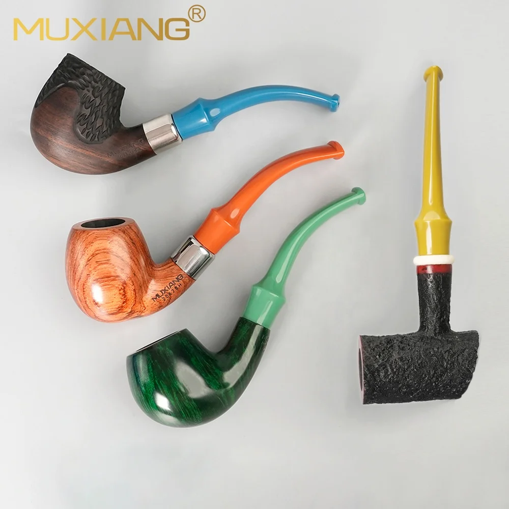 Good Smoking Experience Healthy Resin Colorful Tobacco Pipe Stem Reasonable Price Smoking Mouthpiece