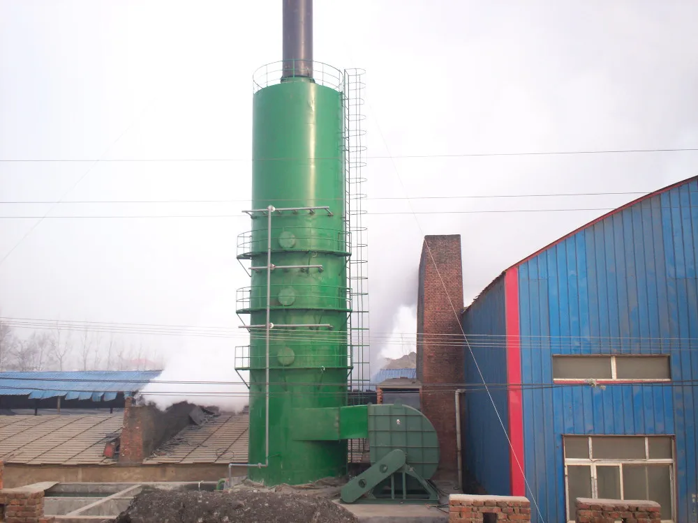 
acid gases SO2 , HCL, NOx wet gas scrubbing system 