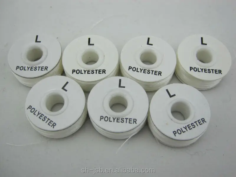 Bobbin thread 70D/2 polyester bobbin thread  size L