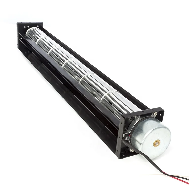 Wholesale Aluminum blades DC40420 tangential fan for air conditioner black 12V24V cross flow fan