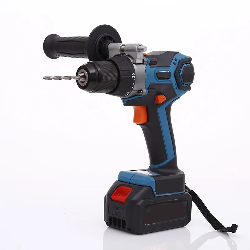 20V Battery Heavy Duty Brushless Power Drills Hammer Screwdriver Drill Machine  23 gears lightweight power drills  on sale