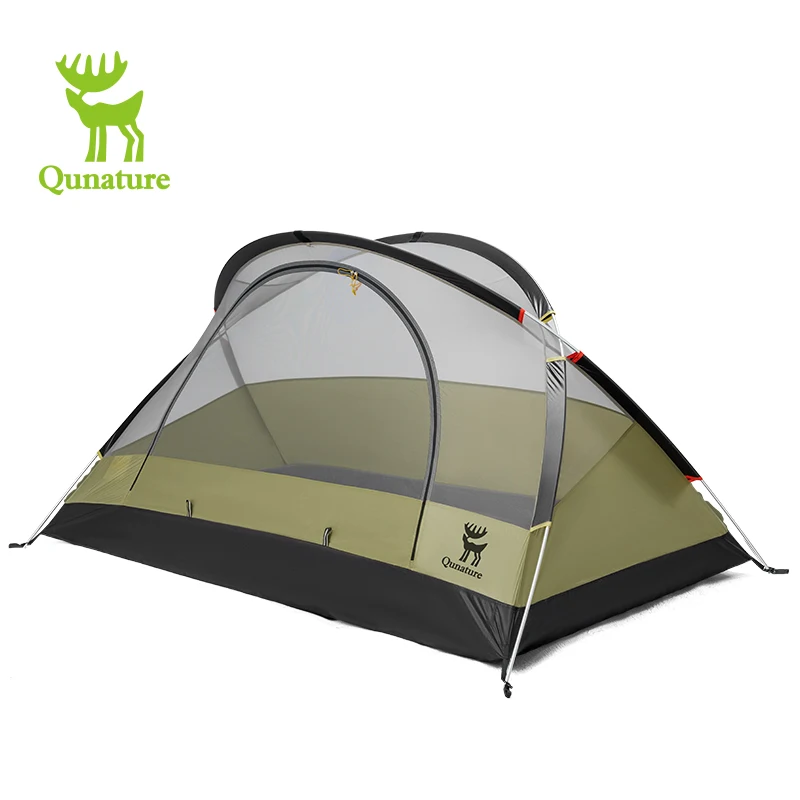 Qunature High Quality Waterproof outdoor Camping Tents for one person Camping Family picnic Tent