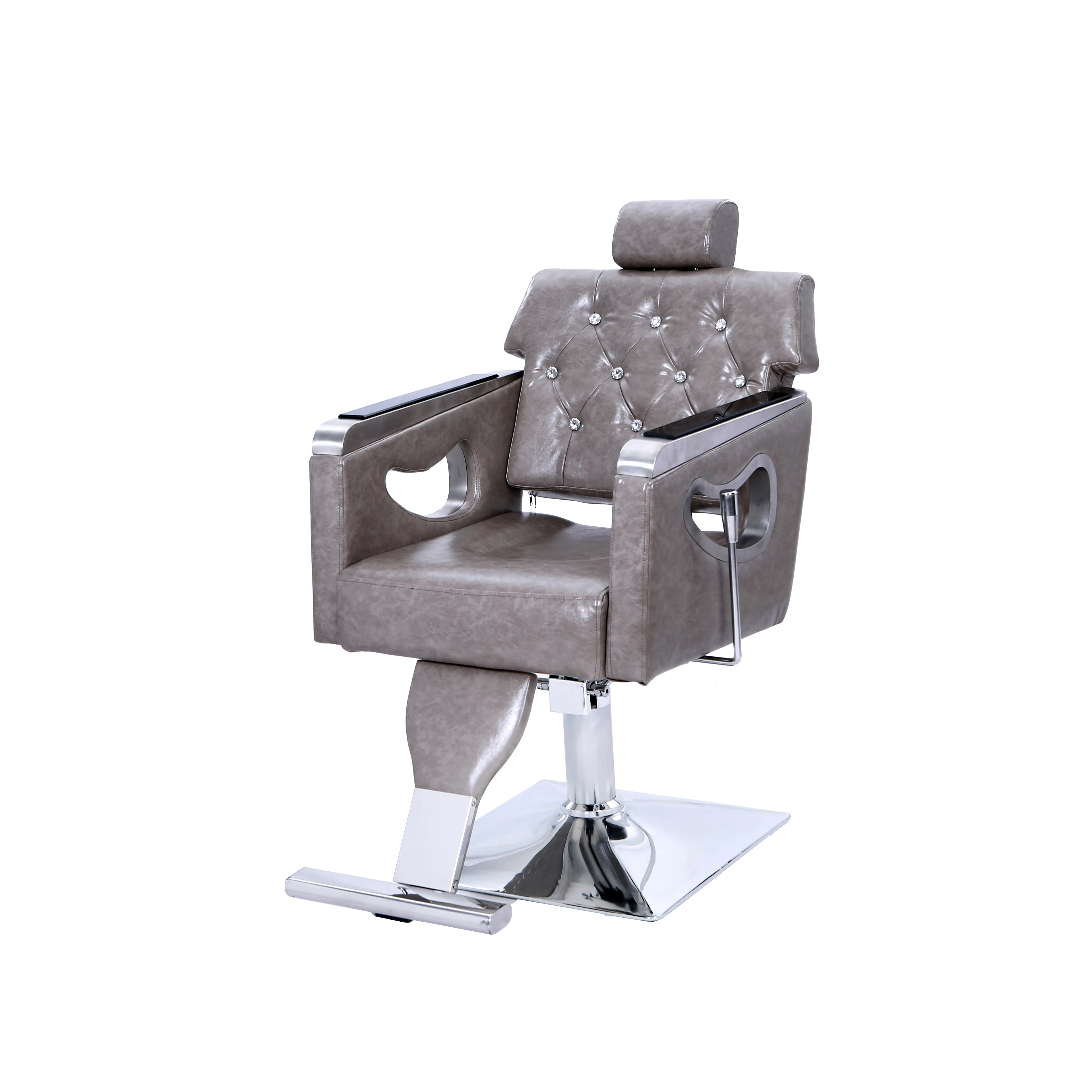 Beauty Hairdressing Barber Hair Salon Furniture Factory Supply Modern China Luxury Wholesale Grey Style Chair