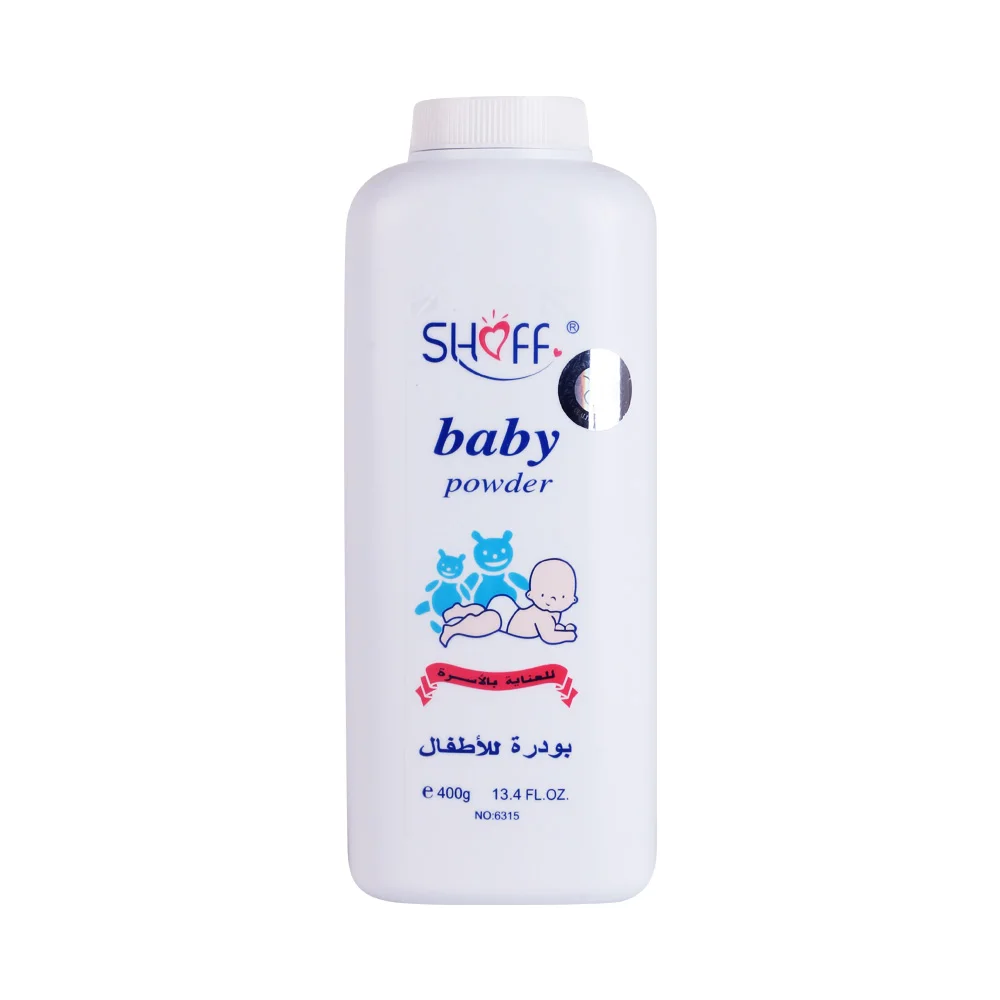 
Shoff Baby Talcum Powder wholesale 400g Plastic Bottle Natural Formula Antipruritic Body Care Baby Talcum Powder 