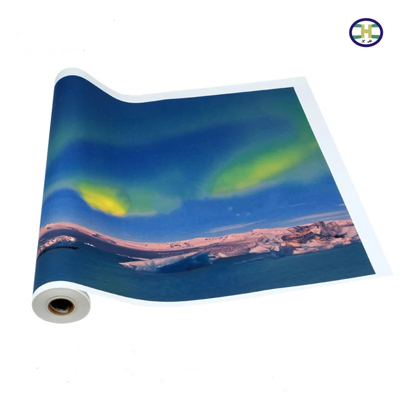 Экологически чистые растворимые чернила, индивидуальная печать, синтетическая бумага, водонепроницаемый материал баннера может быть самоклеящимся