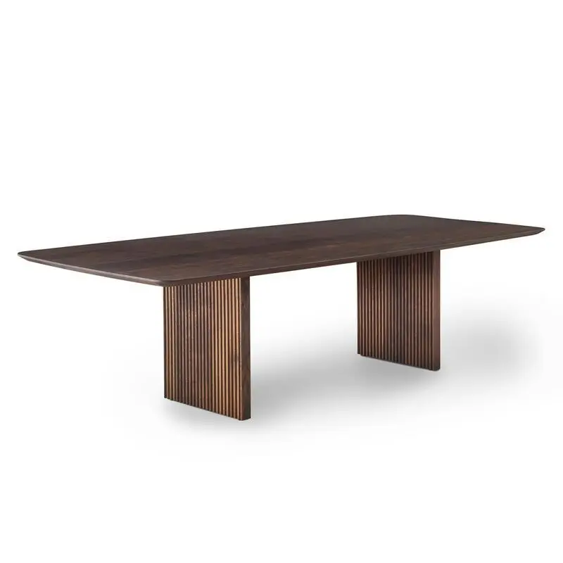 2024 round Innovative design Good price Multi-functional solid walnut wood Table Conference table office desk