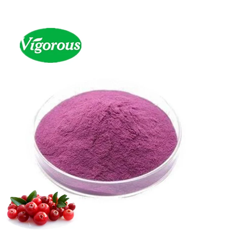 organic Cranberry Extract Vaccinium macrocarpon powder