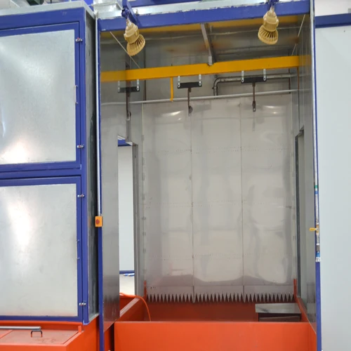 
Waterfall spray booth water spray booth water curtain spray booth 