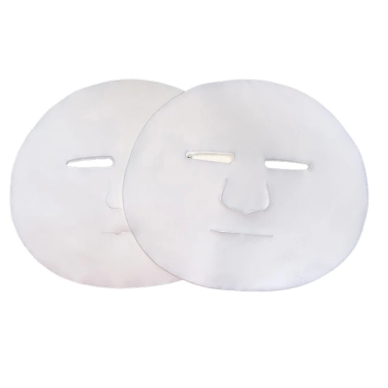 Japan COT60 cotton fiber non-woven fabric white skincare facial mask sheet