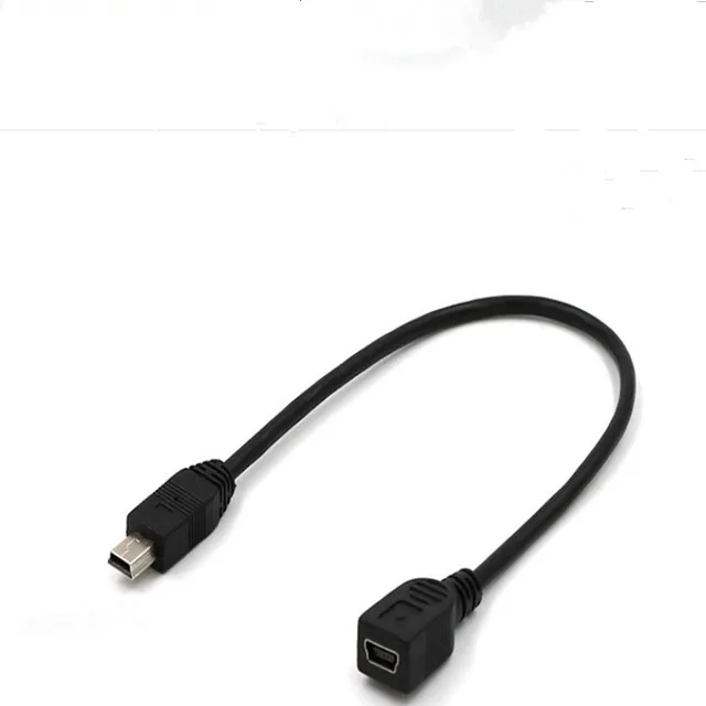 high end mini USB male to female cable