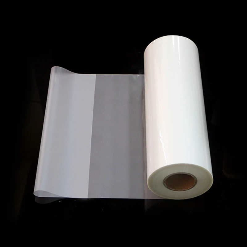 High Quality Transparent adhesive Hot Laminating Roll Film 25inch/635mm*150m,5mil,2' CORE
