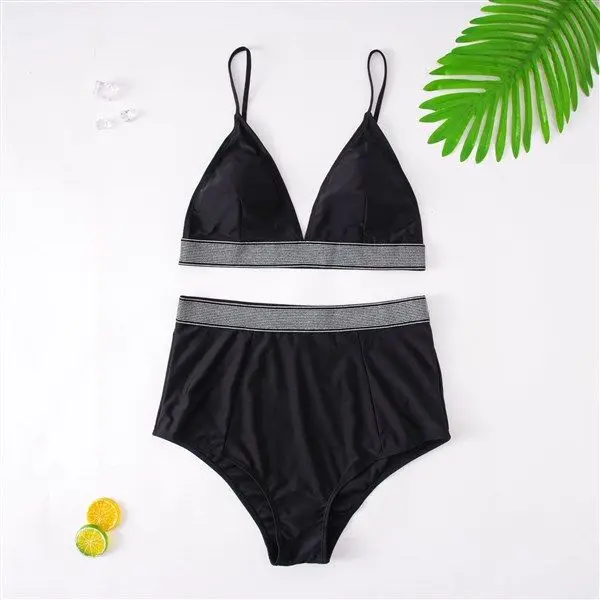 The New Hot sexy girl wallpaper bikini Swimsuit plus size bikini swimwear swimming suit sexy bikini high waisted swimsuit