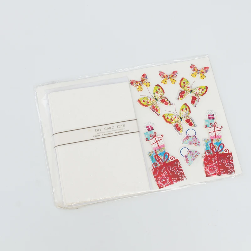 handmade DIY card kit 3D layer paper art crafts and gift