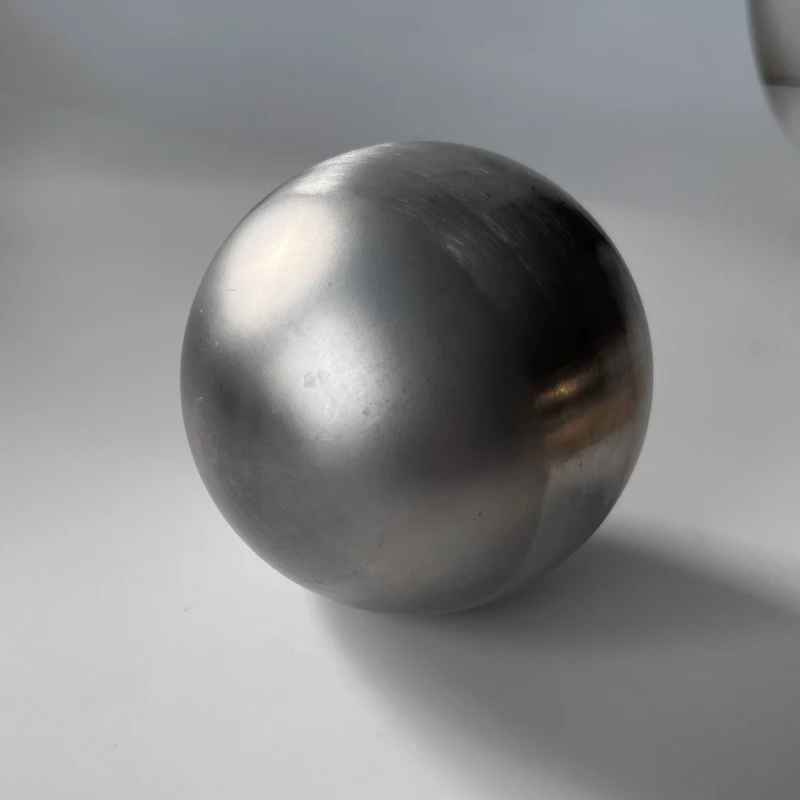 Wholesale customized 3 1/2 inch 89mm 90mm  raw surface stainless steel hollow metal sphere without polishing