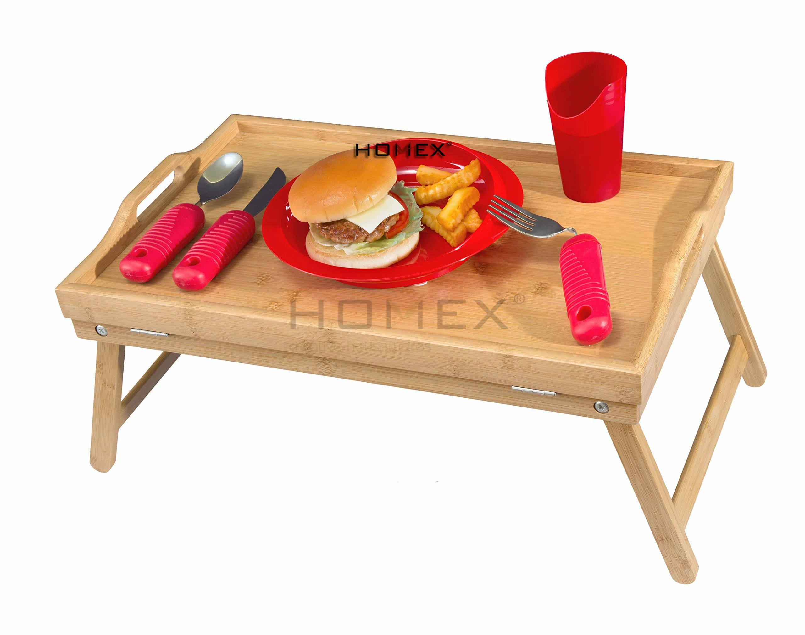 New Design Laptop Desk Foldable Bed Tray Breakfast Table  Height Adjustable Laptop Stand with Storage Net