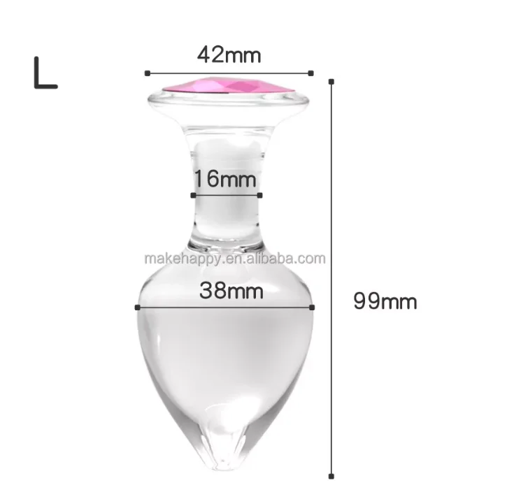 free sample S M L flash  Anal Plug Stainless Steel Jewel  Sex Toys Dilator Multi Size Remote control Butt Plug