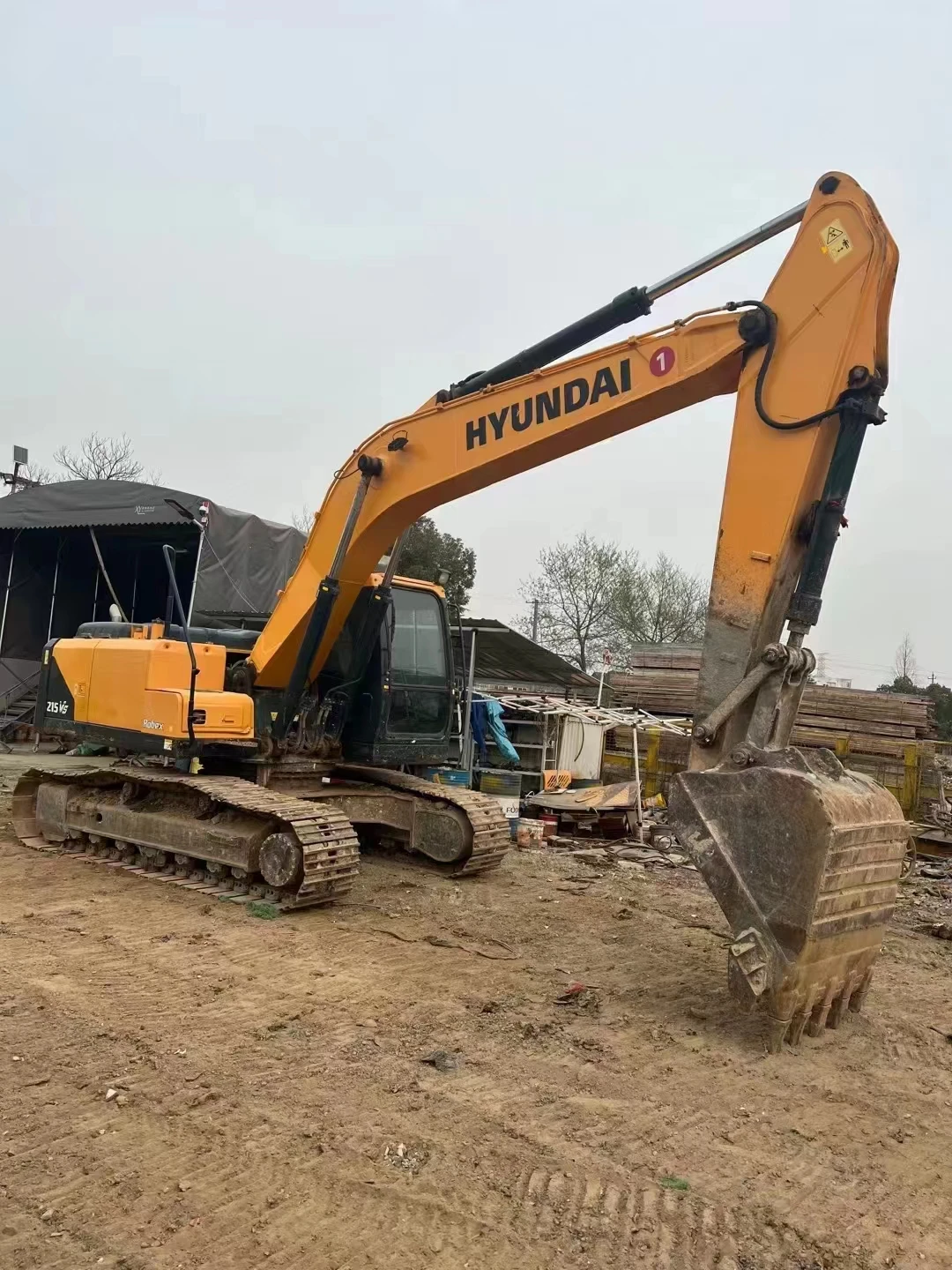 Excavator Original South Korea Used Hyundai 215-9 Hyundai215 on Sale With Low Working Hours 215 in Shanghai
