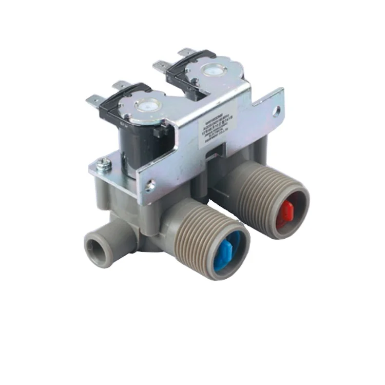 Washing machine 3 way water solenoid valve inlet dual water valve for washing machine