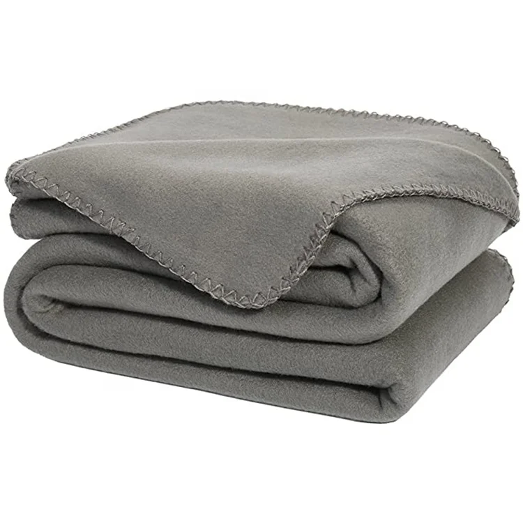 Дешевое однотонное флисовое вязаное теплое мягкое одеяло из полиэстера с принтом для тренера гостиной кровати дивана всесезонное аварийное