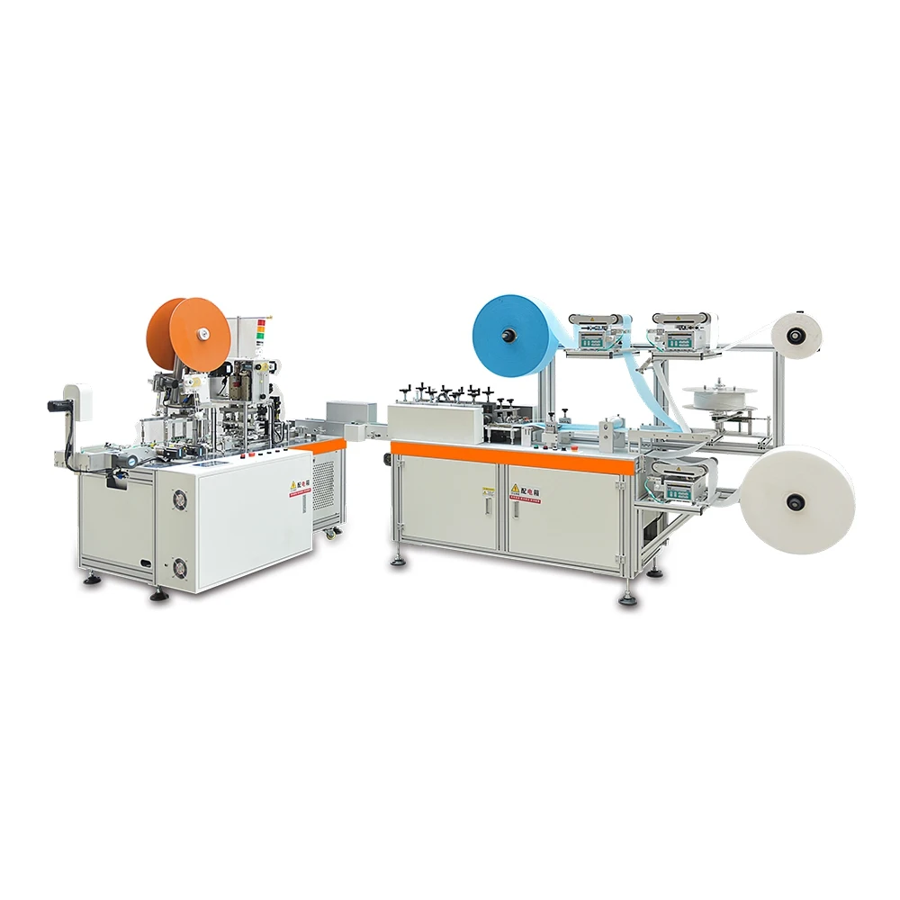 Автоматическая высокоскоростная машина для производства 3-слойной маски с внутренней петлей 90-110 шт./мин