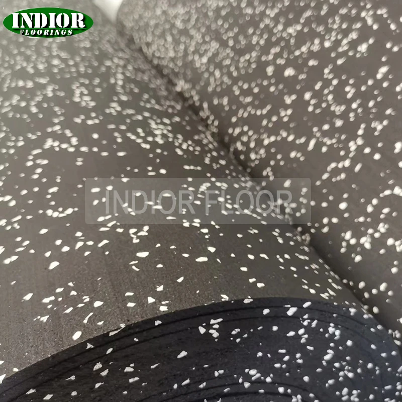 EPDM Rubber Flooring Roll Mats For GYM indoor basketball gyms swimming fins interlock rubber sheet Germany