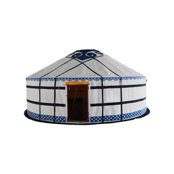 Hot sale luxury steel waterproof dome yurt
