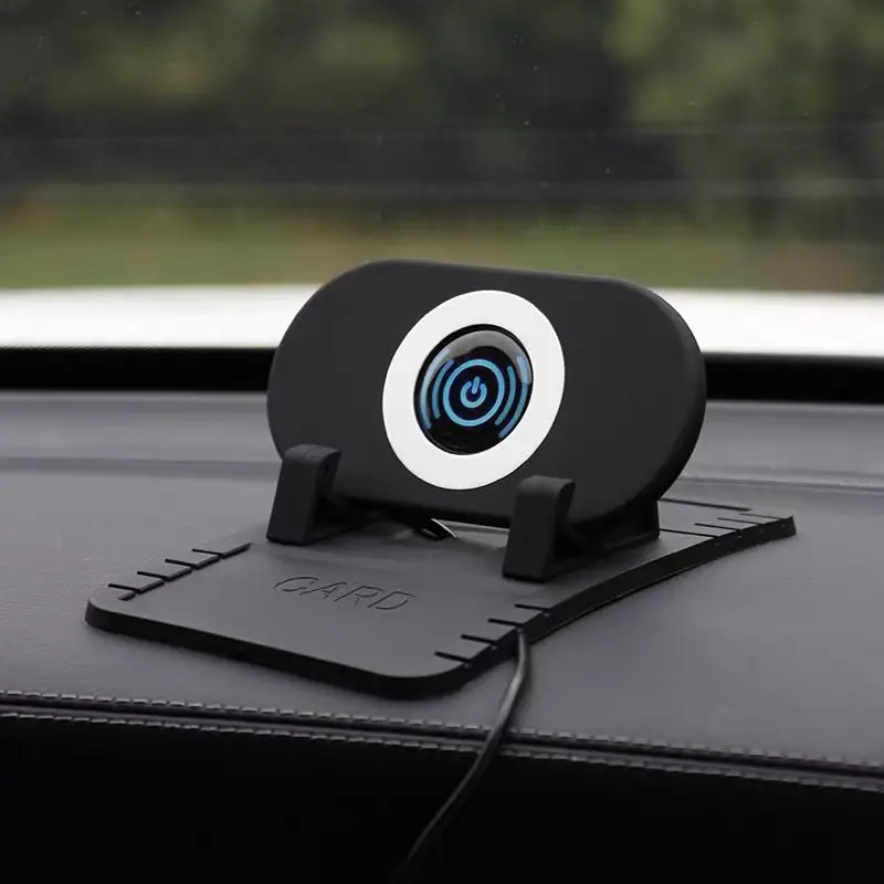Non-slip Car Wireless Charger Mat with Phone Holder for Automotive Use