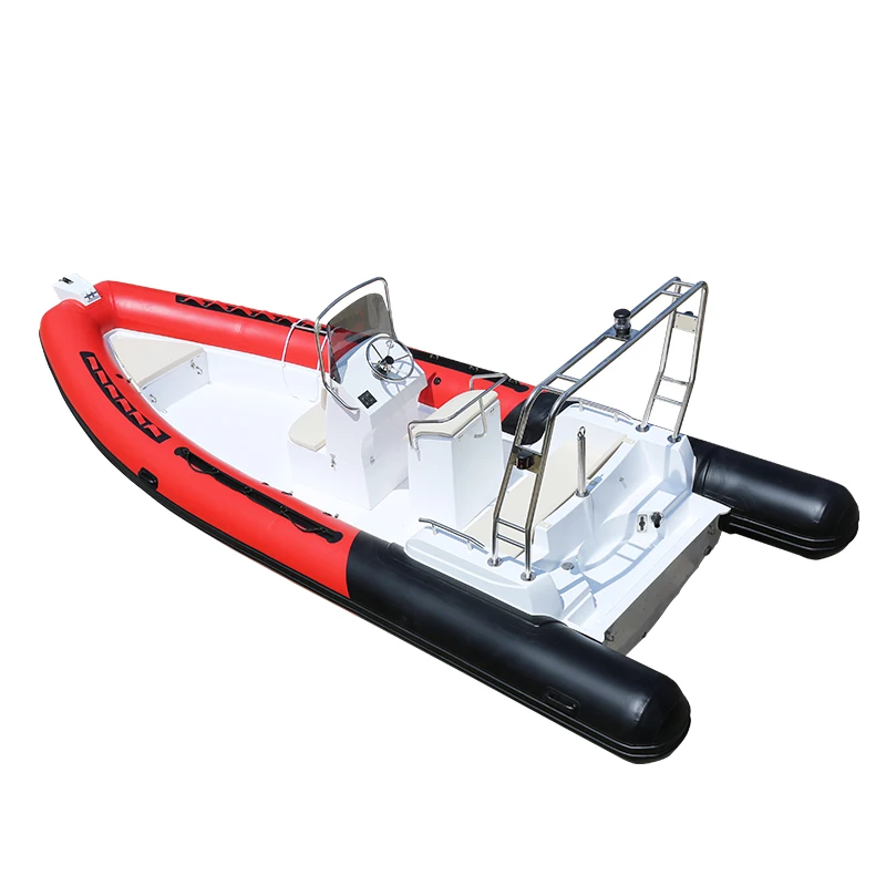 Haote Sailing Rubber Small Bateau Aluminum PVC Racing Barcavetroresin Plastic Rafting Boat for Water Sports Fishing Drifting