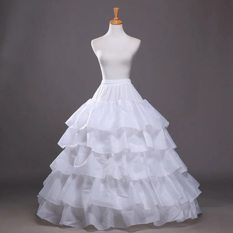 
Wholesale skirts lotus leaf diameter wedding dresses super fluffy womens Brides petticoats crinoline manufacturers 