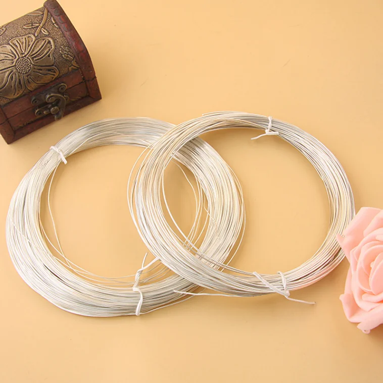 Factory Direct 925 Sterling Silver Wire For Jewelry Making Accessories Pure Silver DIY Earring Wire