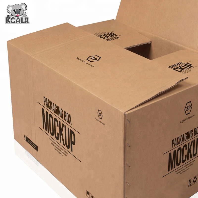 Custom Corrugated Large Carton Water Resistant Storage Packaging Cardboard Box