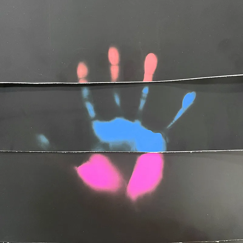 Themochromic Faux Leather Heat Sensitive Color Change Leather Fabric