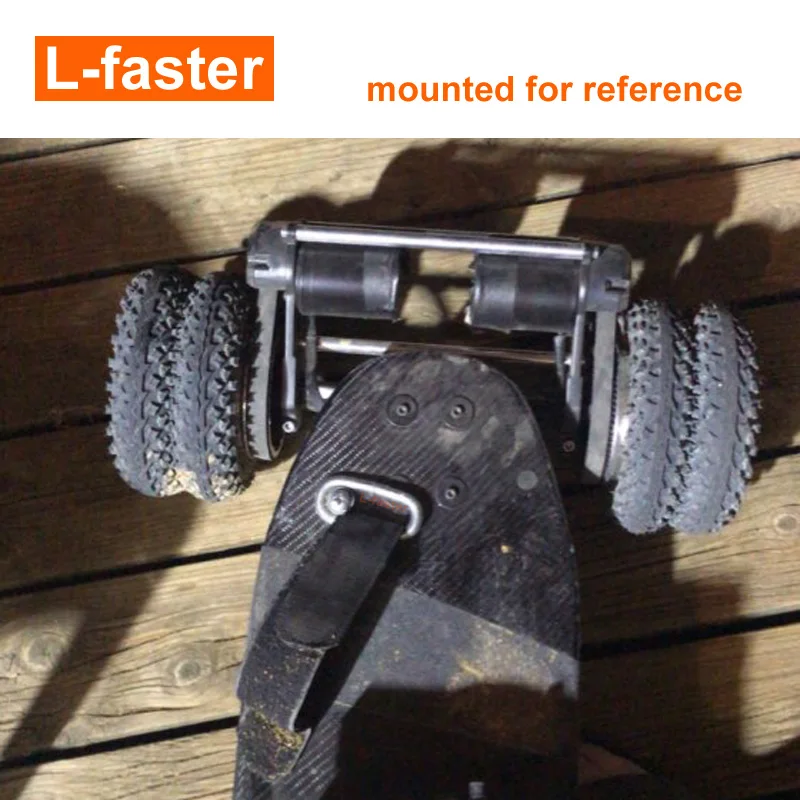 L-faster Reinforced 8 inch Off Road dual Wheels Electrical Motor Truck Bracket Electric Mountain Skateboard