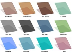 Good price 4mm 5mm 5.5mm 6mm 8mm 10mm black F-green dark blue grey euro bronze color tinted float glass supplier