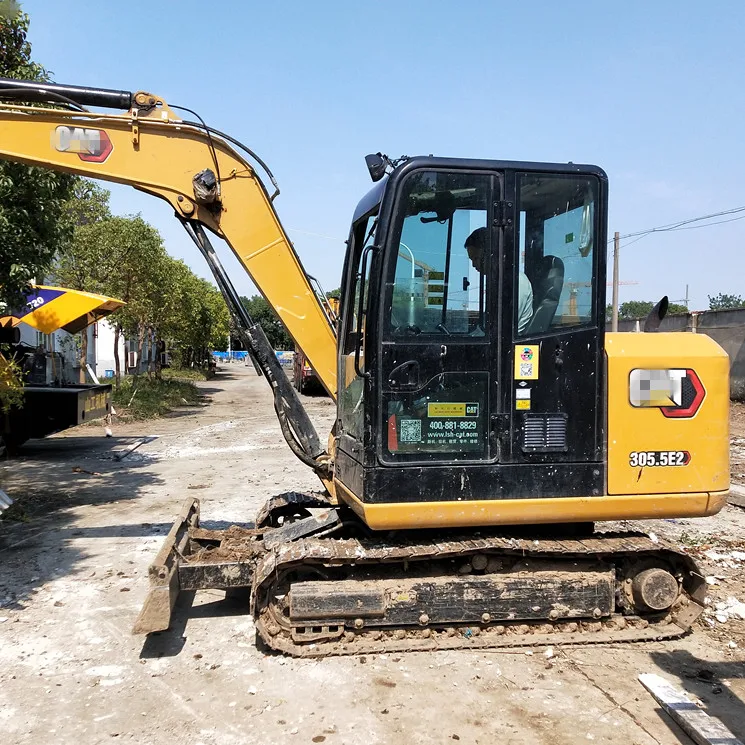 Cheap Price Chinese mini excavator CAT305 small digger crawler excavator 5 ton used digger for sale