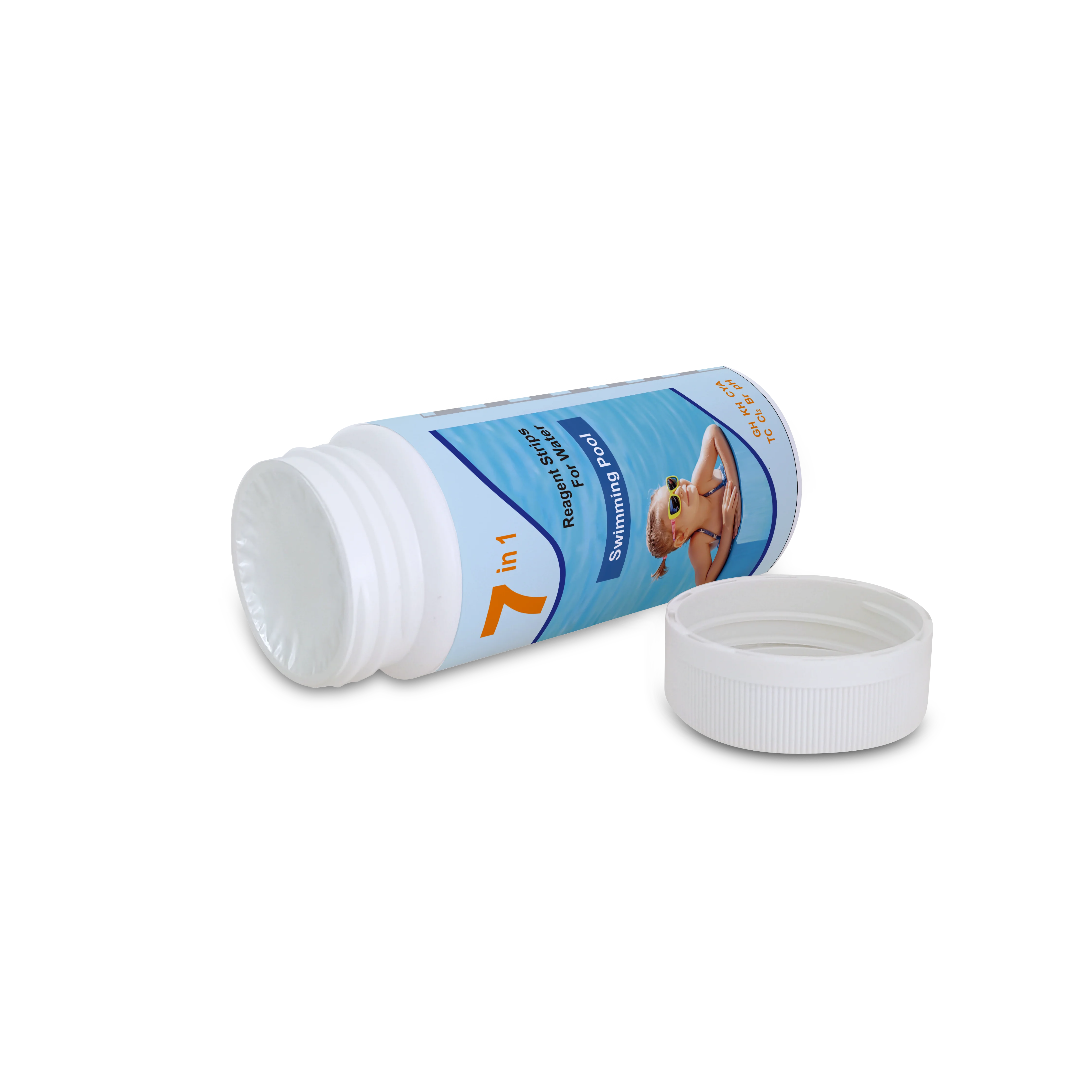 Набор для тестирования воды в горячей ванне, тестовые полоски для определения pH, хлора, брома, твердости, щелочности в бассейне