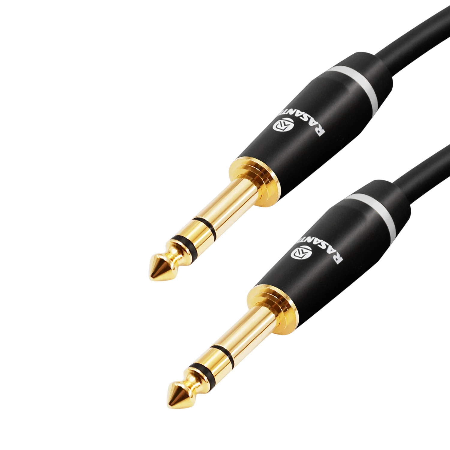 Аудиокабель от 6,35 мм до 6,35 мм, двухканальный компьютерный кабель для звуковой коробки