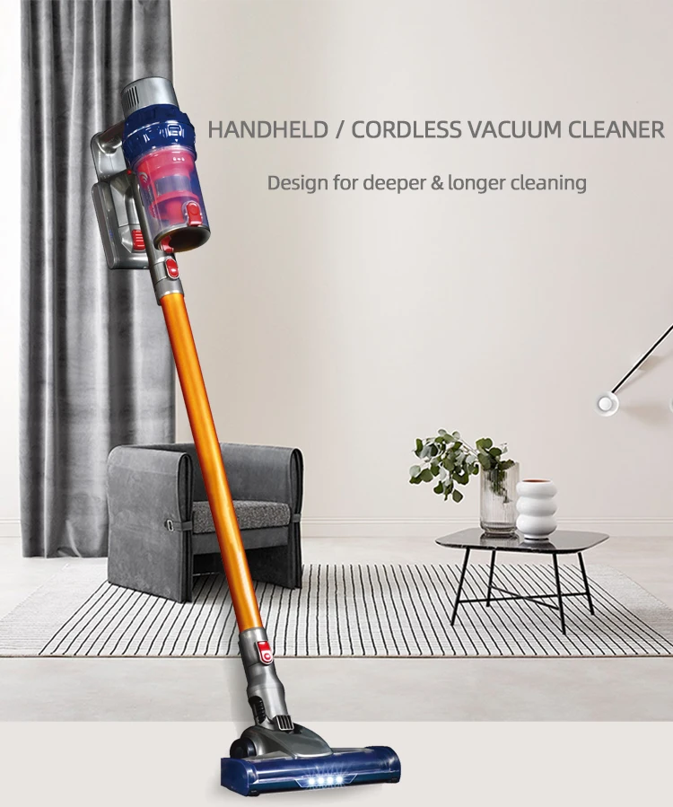 20KPA CE GS Wireless Home Use Handheld Cordless Portable Cyclone Rechargeable Vacuum Cleaners
