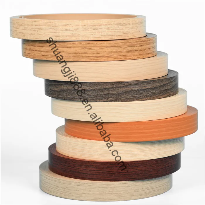 Furniture PVC edge banding tape,MDF edging tape,ABS edge banding strip accessories rolls