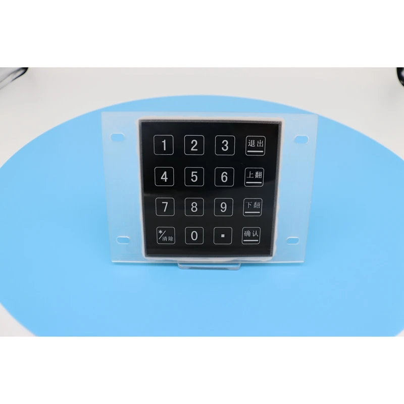 Touch capacitive long life waterproof and dustproof induction keyboard