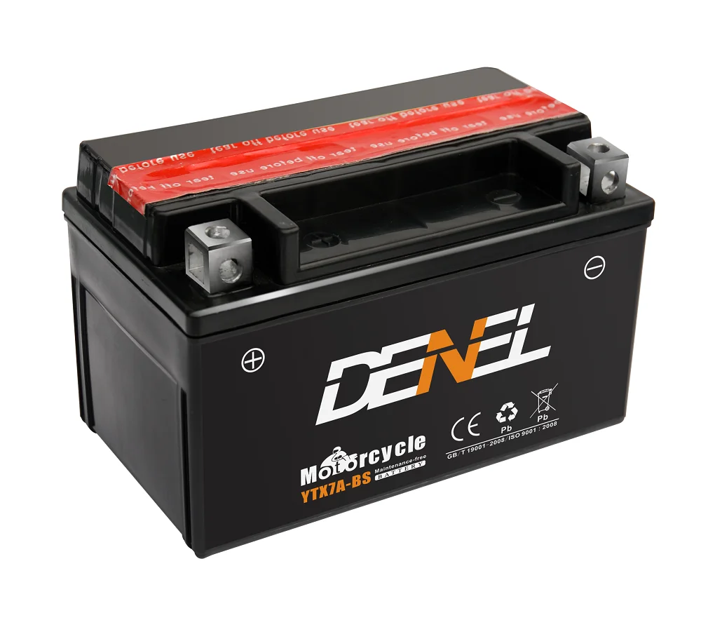 Motorcycle Batteries spare parts of motorcycles 12V7AH MF battery