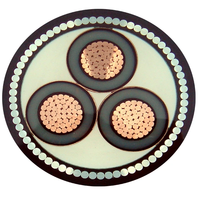 Cost-effective 3 core 3c x 35 mm2 11kv electrical XLPE insulated medium voltage power cables manufacturer