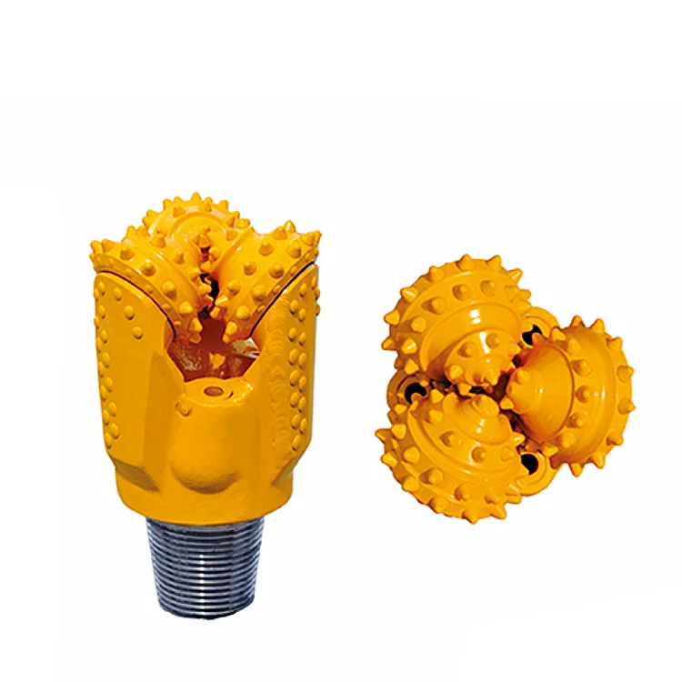 6 inch Tricone hard rock drill bit oil water gas well drilling equipment API