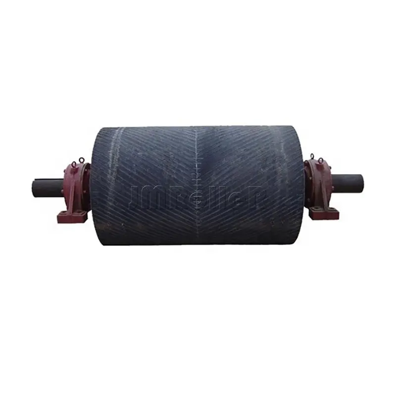 take up pulley conveyor pulley lagging price steel rubber pulley roller drum motor roller for belt conveyor