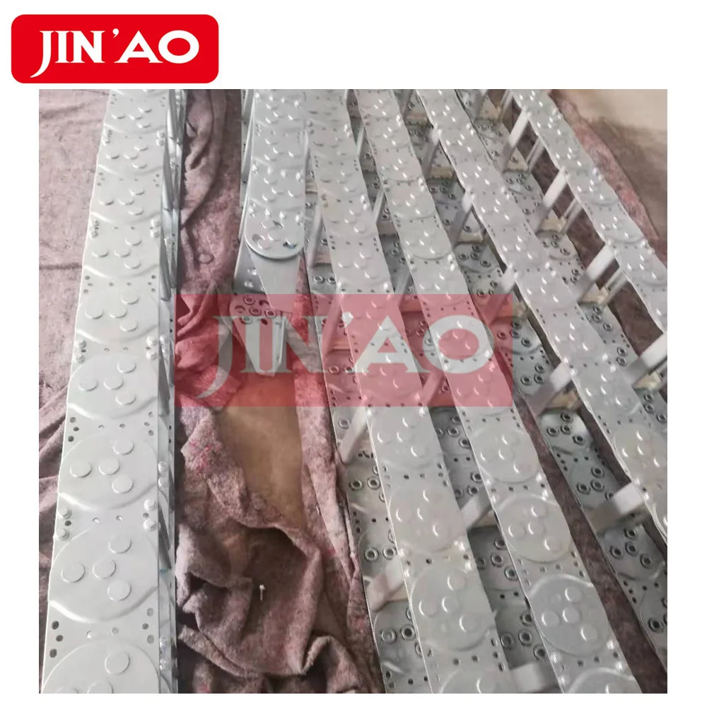 Steel and Stainless Steel Material Hose Carrier Steel Drag Chain